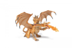 Poza cu PAPO FIGURINA DRAGON CU DOUA CAPETE AURIU