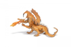 Poza cu PAPO FIGURINA DRAGON CU DOUA CAPETE AURIU