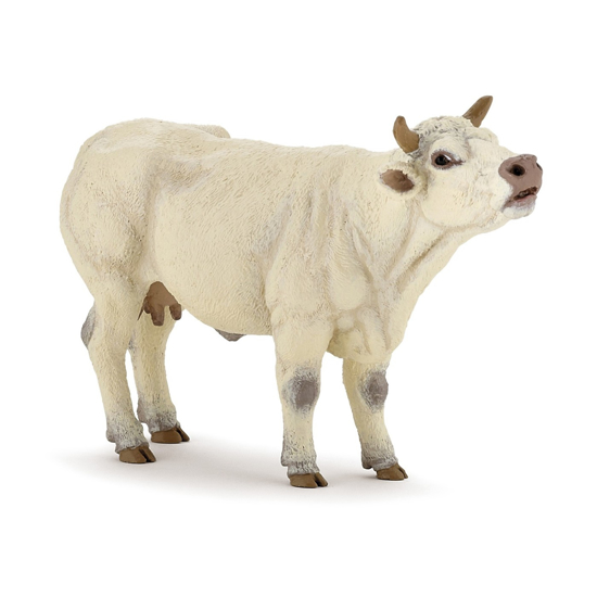 Poza cu PAPO FIGURINA VACA CHAROLAIS MUGAND