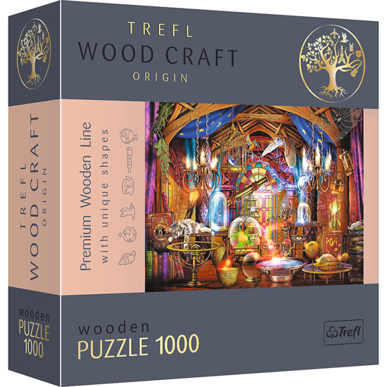 Poza cu PUZZLE TREFL DIN LEMN 1000 PIESE CAMERA MAGICA