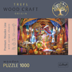 Poza cu PUZZLE TREFL DIN LEMN 1000 PIESE CAMERA MAGICA