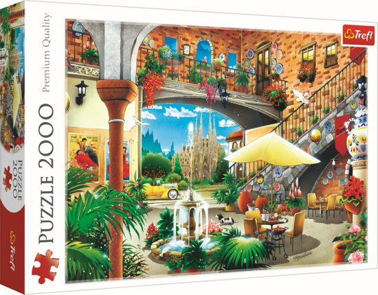 Poza cu PUZZLE TREFL 2000 VEDERE DIN BARCELONA