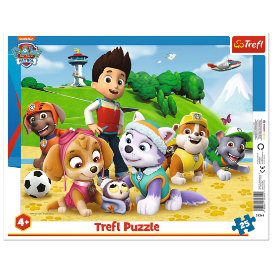 Poza cu PUZZLE 25 PLANSA PATRULA CATELUSILOR