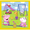 Poza cu PUZZLE TREFL 3IN1 PEPPA PIG O ZI ANIVERSARA