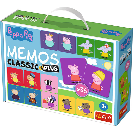 Poza cu JOC MEMOS CLASSIC PLUS PEPPA PIG