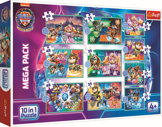 Poza cu PUZZLE TREFL 10IN1 PATRULA CATELUSILOR ECHIPA CATEILOR