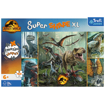 Poza cu PUZZLE TREFL PRIMO SUPER SHAPE XXL 160 JURASSIC WORLD DINOZAURI NEOBISNUITI