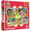 Poza cu PUZZLE TREFL 4IN1 COCOMELON PREZENTAREA FAMILIEI