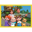 Poza cu PUZZLE TREFL 4IN1 COCOMELON PREZENTAREA FAMILIEI