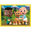 Poza cu PUZZLE TREFL 4IN1 COCOMELON PREZENTAREA FAMILIEI