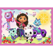 Poza cu PUZZLE TREFL 4IN1 GABBYS DOLLHOUSE AVENTURILE LUI GABBY
