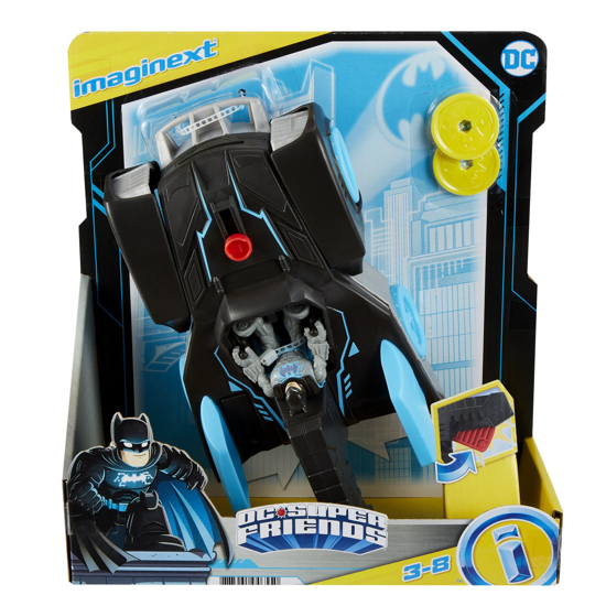 Poza cu IMAGINEXT DC SUPER FRIENDS VEHICUL CU FIGURINA BAT-TECH BATMOBIL
