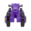 Poza cu FISHER PRICE BATWHEELS MASINUTA METALICA BIBI MOTOCICLETA LUI BATGIRL 1:55