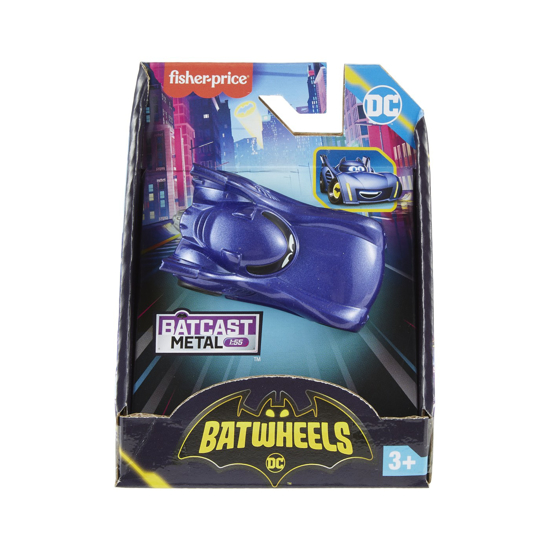 Poza cu FISHER PRICE BATWHEELS MASINUTA METALICA BATMOBILE 1:55