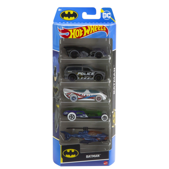 Poza cu SET 5 MASINI HOT WHEELS BATMAN