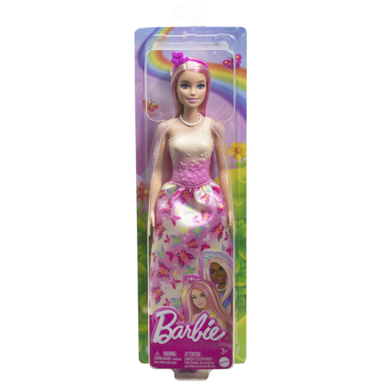 Poza cu BARBIE PAPUSA BARBIE CU PARUL BLOND SI ROZ