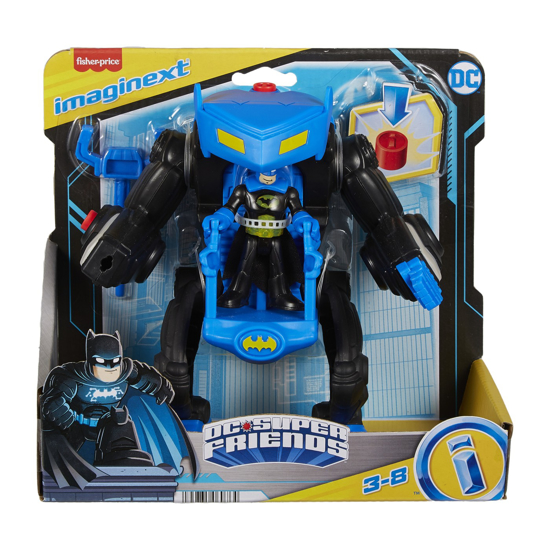 Poza cu FISHER PRICE IMAGINEXT DC SUPER FRIENDS VEHICUL CU FIGURINA BATMAN