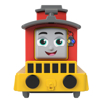 Poza cu THOMAS LOCOMATIVA PUSH ALONG BRAKE CAR BRUNO