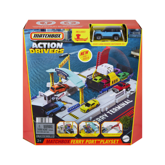 Poza cu MATCHBOX SET ACTION DIVERS FERRY PORT