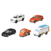 Poza cu MATCHBOX SET 5 MASINUTE METALICE MBX CITY ADVENTURE II SCARA 1:64
