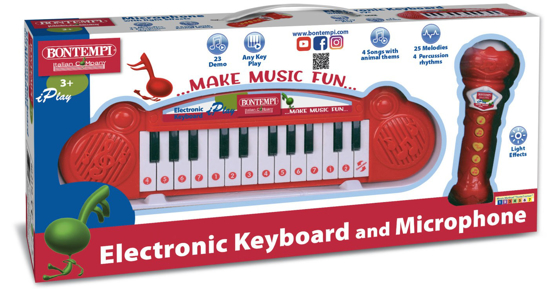 Poza cu BONTEMPI SET MINI ORGA SI MICROFON