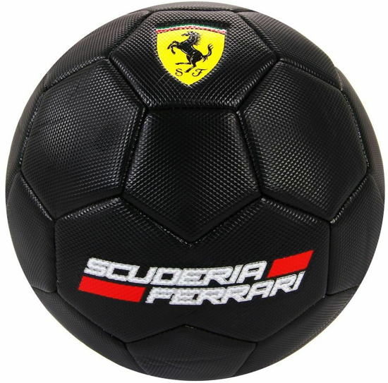 Poza cu MINGE DE FOTBAL FERRARI NEAGRA MARIMEA 5 EDITIE LIMITATA