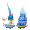 Poza cu PACHET FIGURINE TROLLS PE SKATE