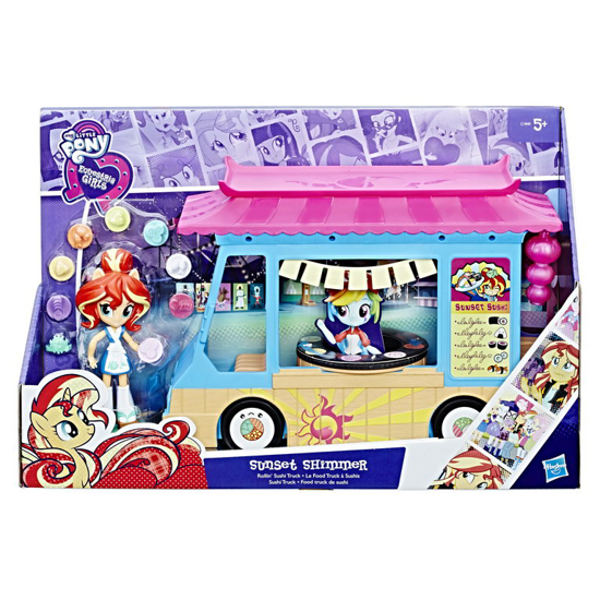 Poza cu MINI FIGURINE EQUESTRIA MINIS CU VEHICUL