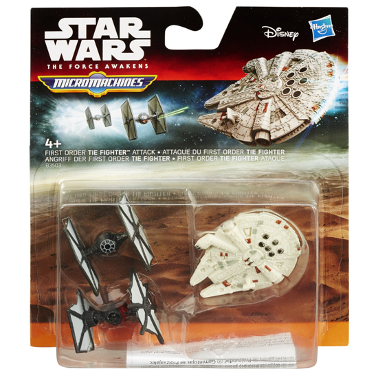 Poza cu SET 3 FIGURINE MICROMACHINES EPISODUL VII TIE FIGHTER