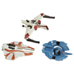 Poza cu SET 3 FIGURINE MICROMACHINES EPISODUL VII CLONE FIGHTER