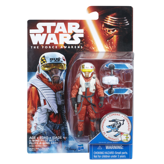 Poza cu FIGURINA SNOWDESERT STARWARS EPISODUL VII PILOT XWING