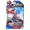 Poza cu MOTOCICLETA LUI SPIDERMAN CU FIGURINA SI LANSATOR