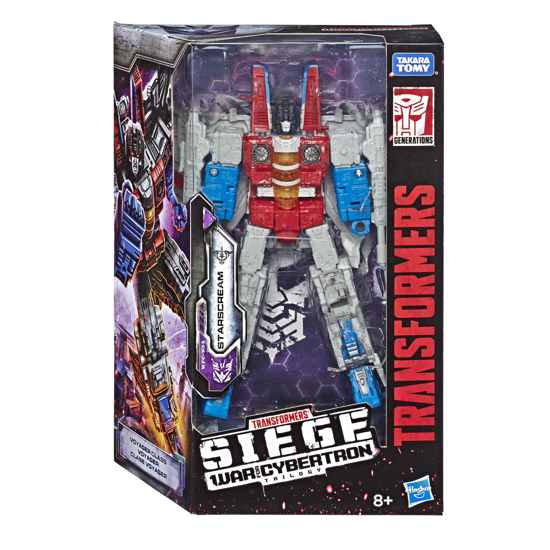 Poza cu TRANSFORMERS VOYAGER ROBOT DECEPTICON STARSCREAM