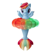 Poza cu PONEI SIRENA RAINBOW DASH CU LUMINI CURCUBEU