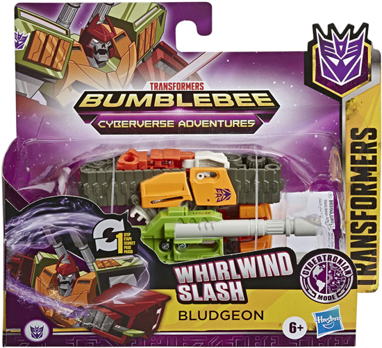 Poza cu TRANSFORMERS ROBOT VEHICUL CYBERVERSE 1 STEP BLUDGEON