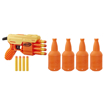 Poza cu BLASTER NERF ALPHA STRIKE FANG QS 4 CU TINTE