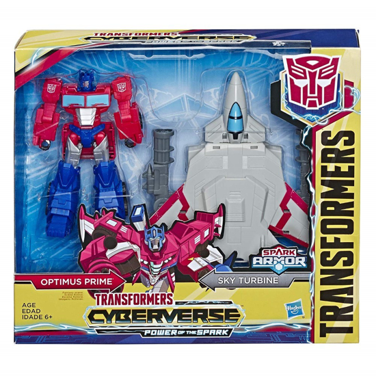Poza cu TRANSFORMERS CYBERVERSE SPARK ARMOR OPTIMUS PRIME