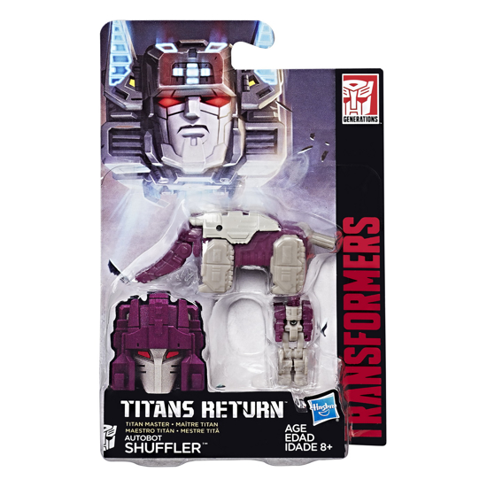 Poza cu FIGURINA GENERATIONS TITAN MASTERS AUTOBOT SHUFFLER