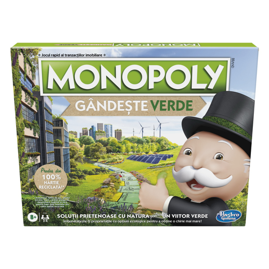 Poza cu MONOPOLY GO GREEN LIMBA ROMANA