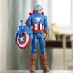 Poza cu FIGURINA AVANGERS TITAN HERO BLAST GEAR: CAPTAIN AMERICA 30 CM