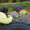 Poza cu NERF BLASTER NERF SET ELITE 2.0 FACE OFF TARGET SET