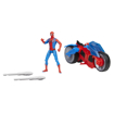 Poza cu SPIDERMAN SET FIGURINA SI VEHICUL WEB BLAST CYCLE