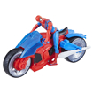 Poza cu SPIDERMAN SET FIGURINA SI VEHICUL WEB BLAST CYCLE