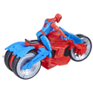 Poza cu SPIDERMAN SET FIGURINA SI VEHICUL WEB BLAST CYCLE