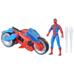 Poza cu SPIDERMAN SET FIGURINA SI VEHICUL WEB BLAST CYCLE