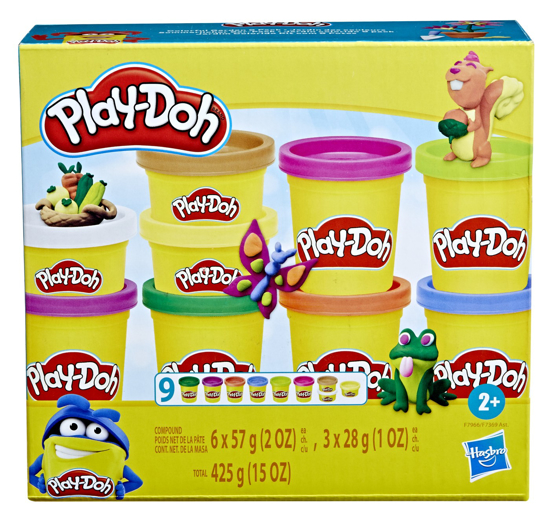 Poza cu PLAY-DOH SET 9 CUTII PLASTELINA