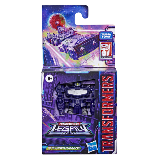 Poza cu TRANSFORMERS LEGACY UNITED FIGURINA SHOCKWAVE 8.5CM