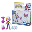 Poza cu SPIDEY PRIETENII EXTRAORDINARI SET FIGURINA GHOST SPIDER 10CM SI ACCESORII