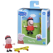Poza cu PEPPA PIG FIGURINA PRIETENII AMUZANTI PEPPA PIG CU SKATEBOARD 7CM