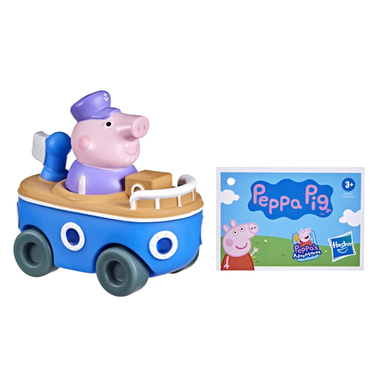 Poza cu PEPPA PIG MASINUTA BUGGY SI FIGURINA BUNICUL PIG